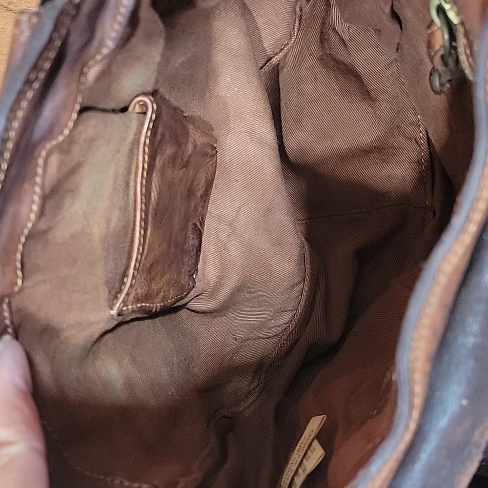 Campomaggi Italy Leather Crossbody Satchel - Picture 14 of 16